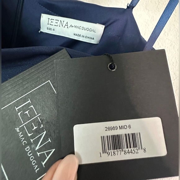 Mac Duggal | Bow One Shoulder A Line Gown - Picture 4 of 4